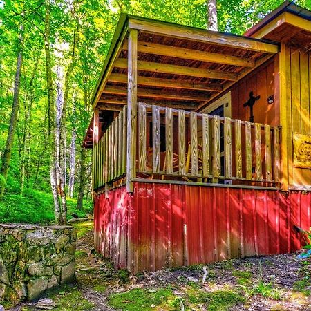Panther Creek Cabins Cherokee Eksteriør billede