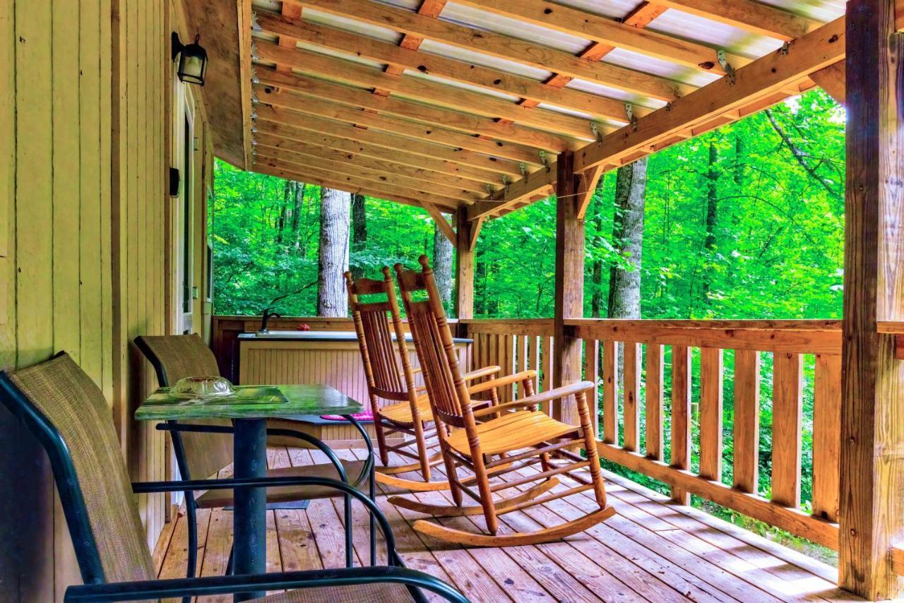 Panther Creek Cabins Cherokee Eksteriør billede