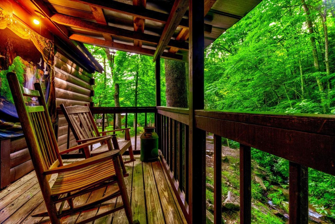 Panther Creek Cabins Cherokee Eksteriør billede
