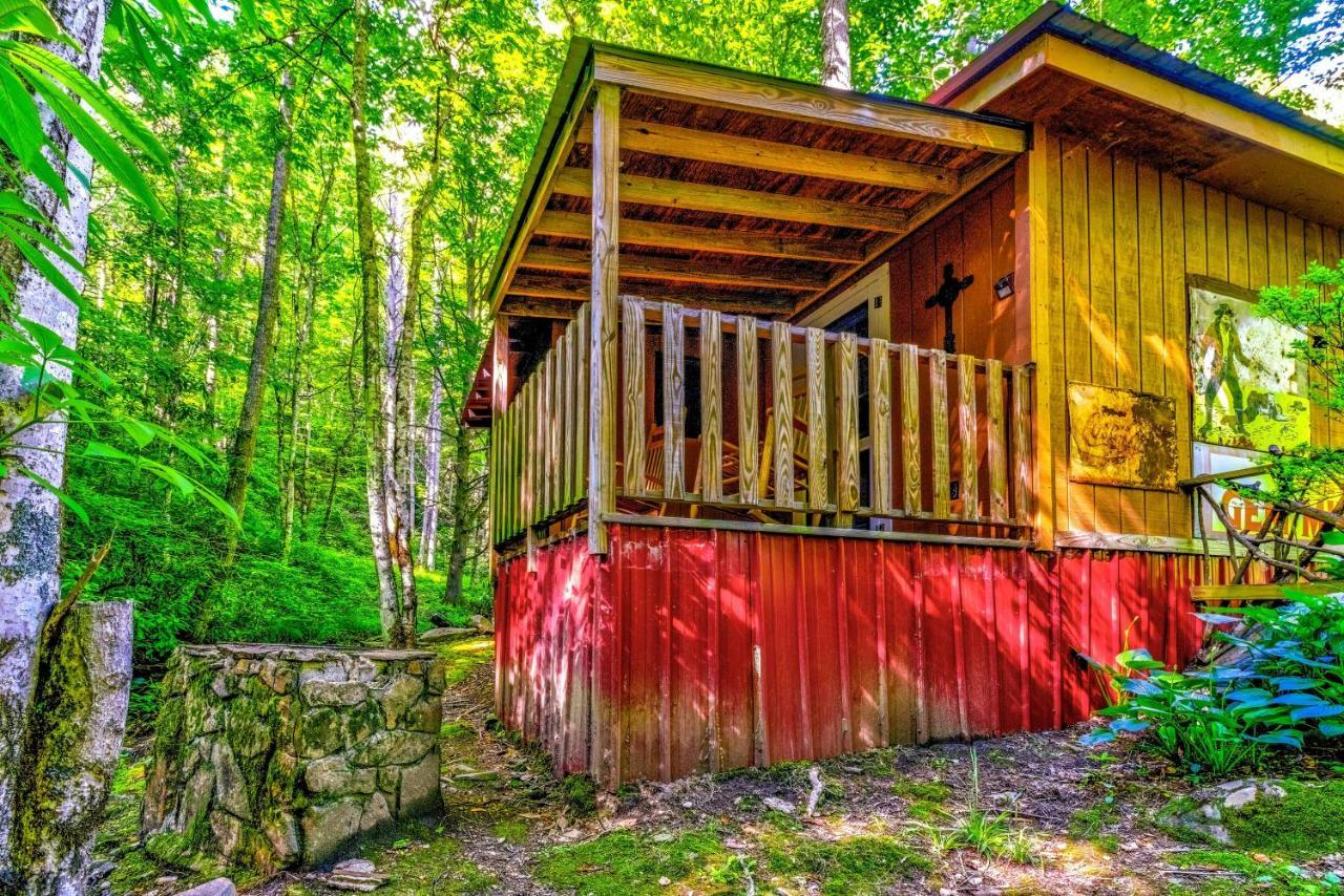Panther Creek Cabins Cherokee Eksteriør billede