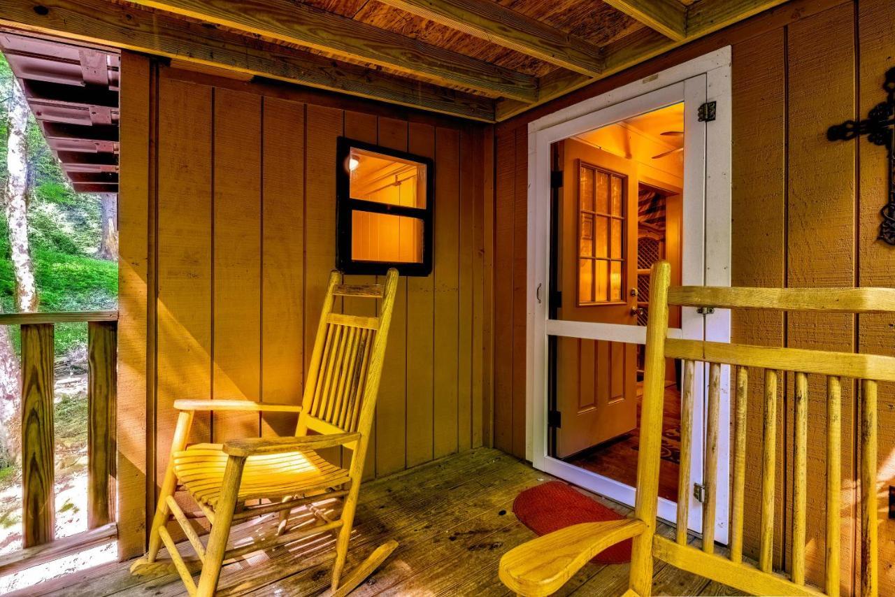 Panther Creek Cabins Cherokee Eksteriør billede