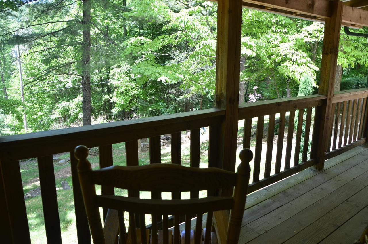 Panther Creek Cabins Cherokee Eksteriør billede